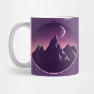 space mountains Mug